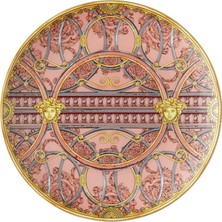 Versace Scala Palazzo Rose Porselen Pasta Tabağı 21 cm