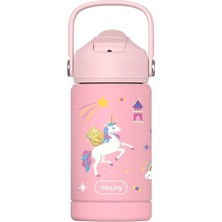 SipnJoy Flipsip Golden Horn Çelik Çocuk Suluk Termos 360 ml