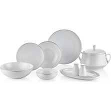 Royal London Lona Gold Bone China 60 Parça Yemek Takımı