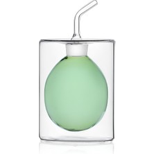 Ichendorf Milano Yeşil Cam Çift Duvarlı Yağdanlık 150 ml