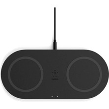 Belkin Boost Charge Pro Siyah Ikili Kablosuz Şarj Cihazı WIZ002VFBK