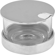 Robbe & Berking Silber Gümüş Kaplama Cam Reçellik