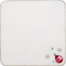 Golden Table Home 4lü Christmas Nakışlı Keten Peçete Seti