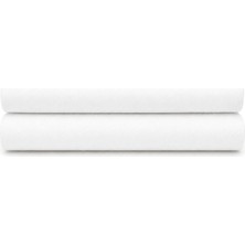 Qua Home Soho Beyaz Pamuklu Perkal King Size Çarşaf 260 x 280 cm