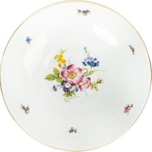 Fürstenberg Alt Furstenberg Bunte Blume Salata Kasesi 22.7 cm