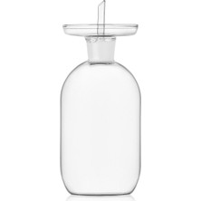 Ichendorf Milano Lotus Şeffaf Cam Yağ Şişesi 400 ml