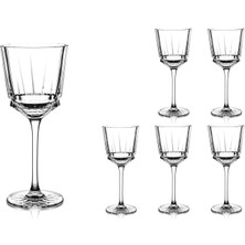 Cristal D'arques Macassar Şeffaf Kristal 6'lı Kadeh Seti