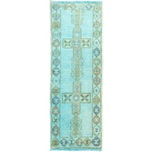Soho Antiq Atela El Dokuma Mavi Yün Yolluk 57X158 cm