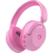 iClever BTH20 Aktif Gürültü Engelleme Özellikli Pembe Unisex Çocuk Kulak Üstü Bluetooth Kulaklık