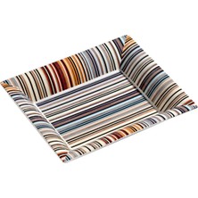 Missoni Home Jenkins Çizgi Desenli Porselen Tabak