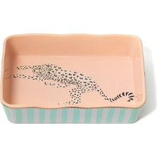 Yvonne Ellen Animals Çıta Desenli Fırın Kabı