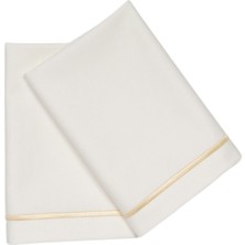 Meja Atelier Maya Ivory Pamuklu 2'li Peçete Seti