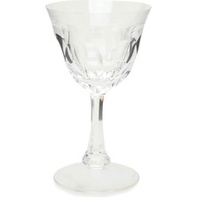 Moser Şeffaf Kesim Detaylı Kristal Kadeh