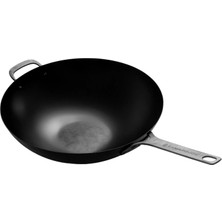 Kamado Joe Siyah Karbon Çelik Wok Tava
