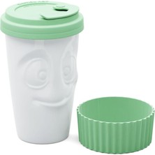 Tassen To Go Yeşil Porselen Kupa