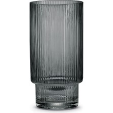 Pozzi Milano Modern Classic Gri Cam 2'li Meşrubat Bardağı Seti