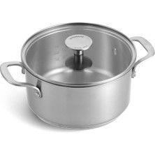 KitchenAid Çelik 3 Katlı Derin Tencere 20 cm