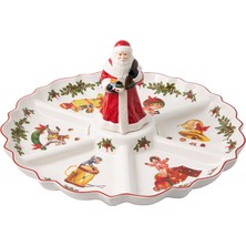 Villeroy & Boch Toy's Fantasy Noel Baba Figürlü Porselen Servis Tabağı 38 cm