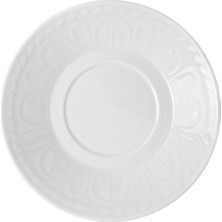 Villeroy & Boch Cellini Beyaz Porselen Kahve Çay Tabağı 15 cm