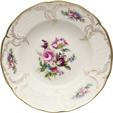 Rosenthal Sanssouci Elfenbein Diplomat Porselen Çukur Tabak 23 cm