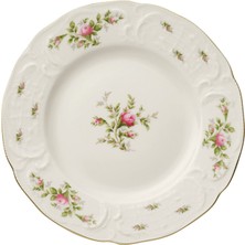 Rosenthal Sanssouci Elfenbein Ramona Desenli Porselen Yemek Tabağı 26 cm