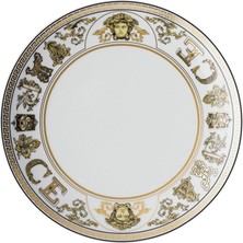 Versace Virtus Gala Beyaz Porselen Pasta Tabağı 21 cm