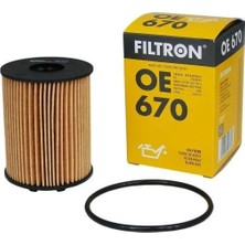 Filtron Opel Corsa C 1.3 Dizel Yağ Filtresi Tırnaklı FİLTRON