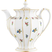 Fürstenberg Grecqe Mille Fleurs Porselen Çaydanlık 1000 ml