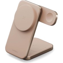 Energea Magtrio Plus 3in1 15W Gold Şarj Standı