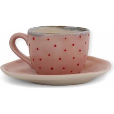 Lali Design En-Joy Porselen Türk Kahvesi Fincanı ve Tabağı