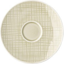 Rosenthal Mesh Bej Porselen Türk Kahvesi Fincan Tabağı