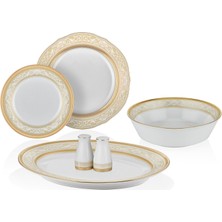 Noritake Glendonald Gold Porselen 29 Parça 12 Kişilik Yemek Takımı