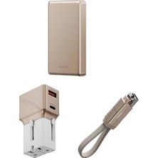 Energea x Bazic Gold Universal Seyahat Şarj Seti