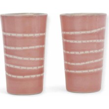 Lali Design Aura Large Pembe Porselen Kahve Bardağı