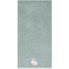 Gezenbebe Hero Elephant Nakışlı Bebek Banyo Havlusu 70 x 140 cm