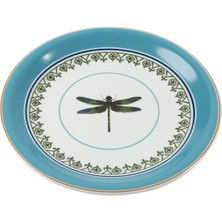 Some Home İstanbul Lady Dragonfly Porselen Düz Tabak 28 cm