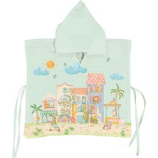 Casadora Baby Dolce Villa Pamuk Unisex Bebek Çocuk Müslin Panço