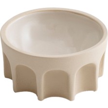 Ceramicshe Colloseum Krem Stoneware Kase 12 cm