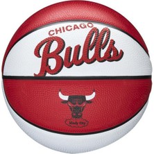 Wilson WTB3200XBCHI Nba Team Retro Chicago Bulls No 3 Mini Basketbol Topu