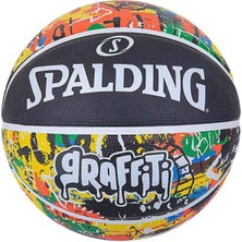 Spalding 84372Z 2021 Rainbow Graffiti Basketbol Topu