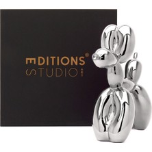 Editions Studio Art Jeff Koons Balloon Dog Silver Heykel