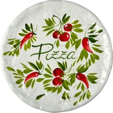 Edelweiss Italy Pomodori Seramik Pizza Tabağı