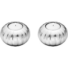 Georg Jensen Bernadotte 2li Çelik Mumluk