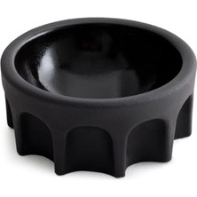 Ceramicshe Colloseum Siyah Stoneware Kase 15 cm