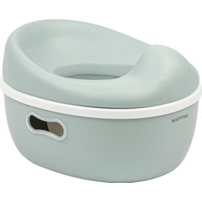 Nattou Potty Care 3 In 1  Yeşil Lazımlık Oturak ve Klozet Adaptörü