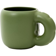 Home Stüdyo Gaston Moss Matte Yeşil Seramik Kupa