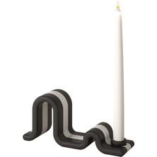 Deek Objects Wave Mumluk ve Mum Seti 28,5 cm