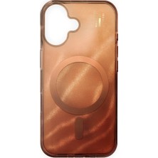 iDeal of Sweden Iphone 16 Glitter Glow Mocha Mousse Magsafe Uyumlu Telefon Kılıfı