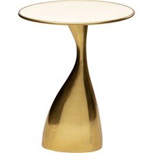 Kare Design Spacey Gold Alüminyum Yan Sehpa