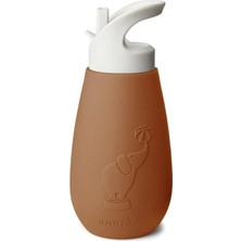 Nuuroo Pax Caramel Cafe Kahverengi Silikon Pipetli Suluk 350 ml